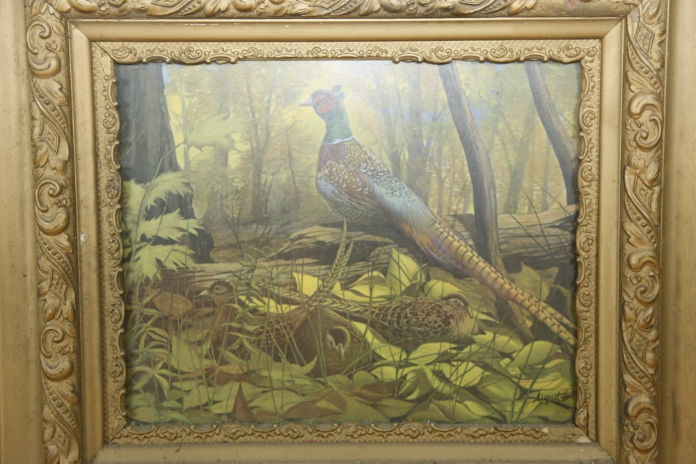 Collection of Antique Frames and Lithographs