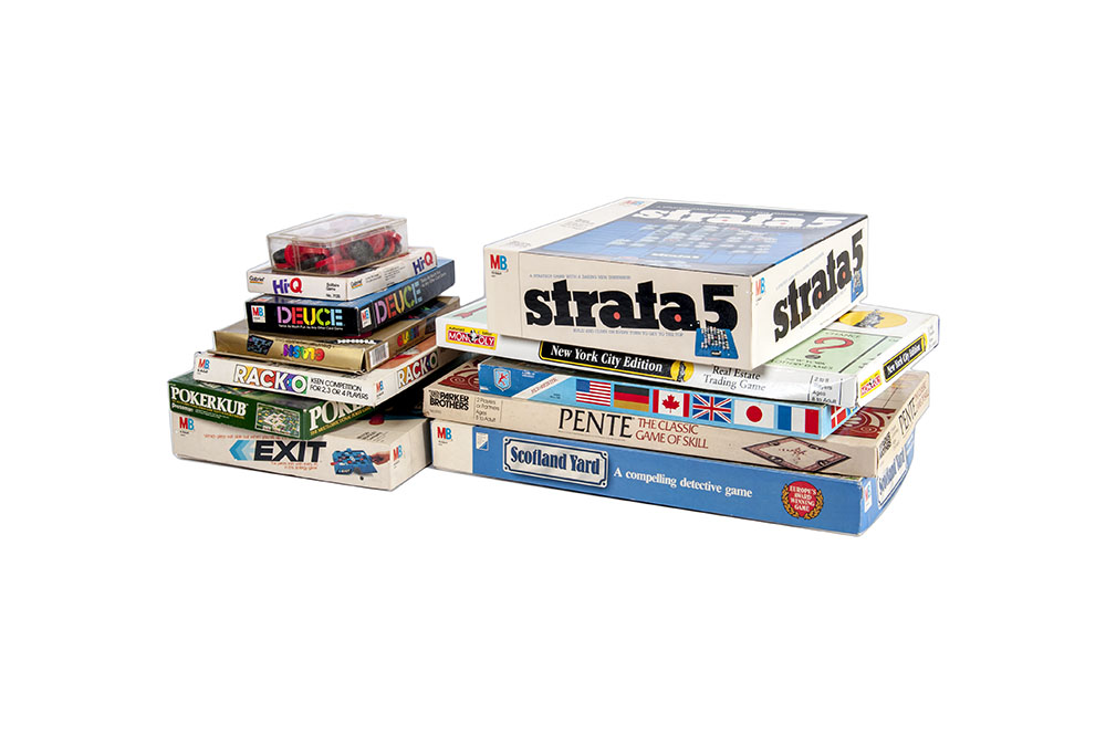 Vintage Game Night Set