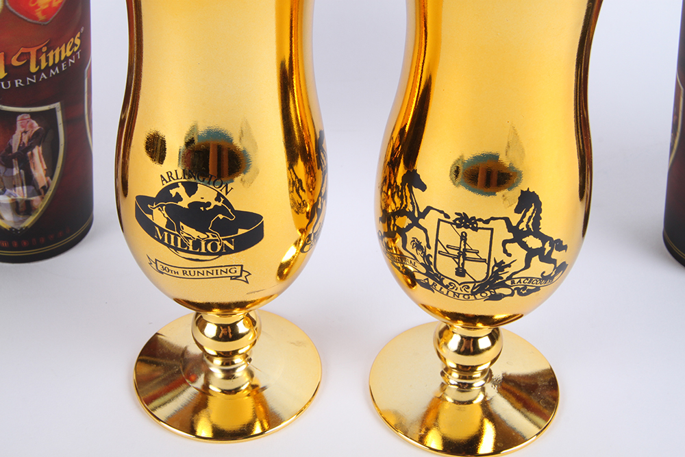 Commemorative Cups from Medieval Times Dinner and Tournament