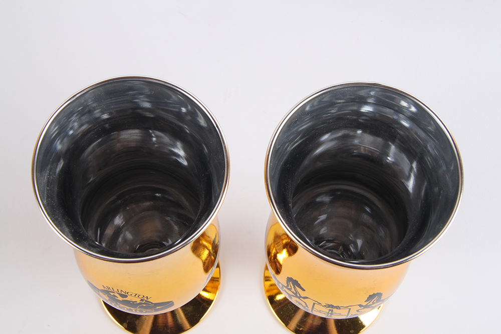 Commemorative Cups from Medieval Times Dinner and Tournament