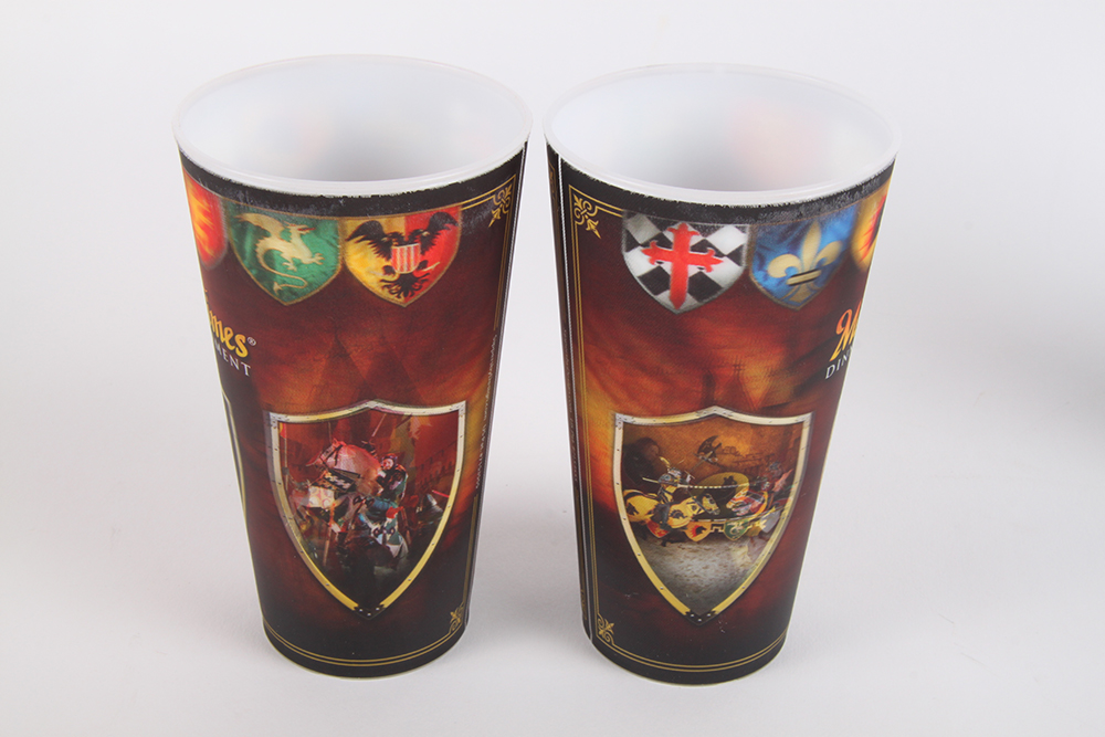 Commemorative Cups from Medieval Times Dinner and Tournament