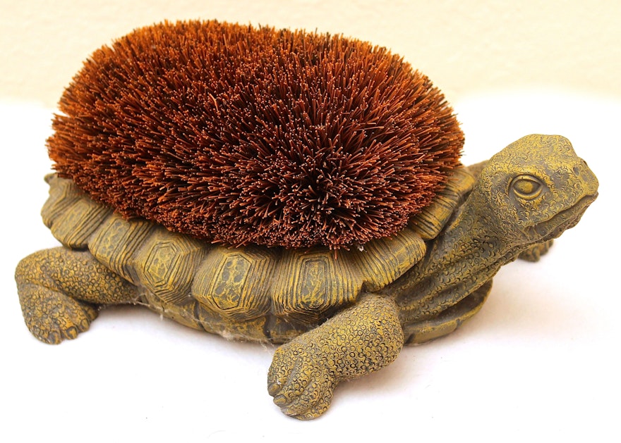 bakelite turtle brush $32.95 #Magnoliaandwillowfront
