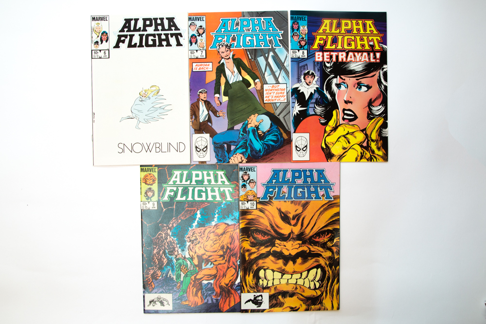 Marvel Alpha Flight Volume 1 Issues 1-25