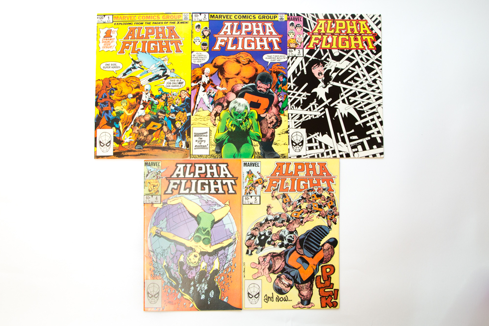 Marvel Alpha Flight Volume 1 Issues 1-25