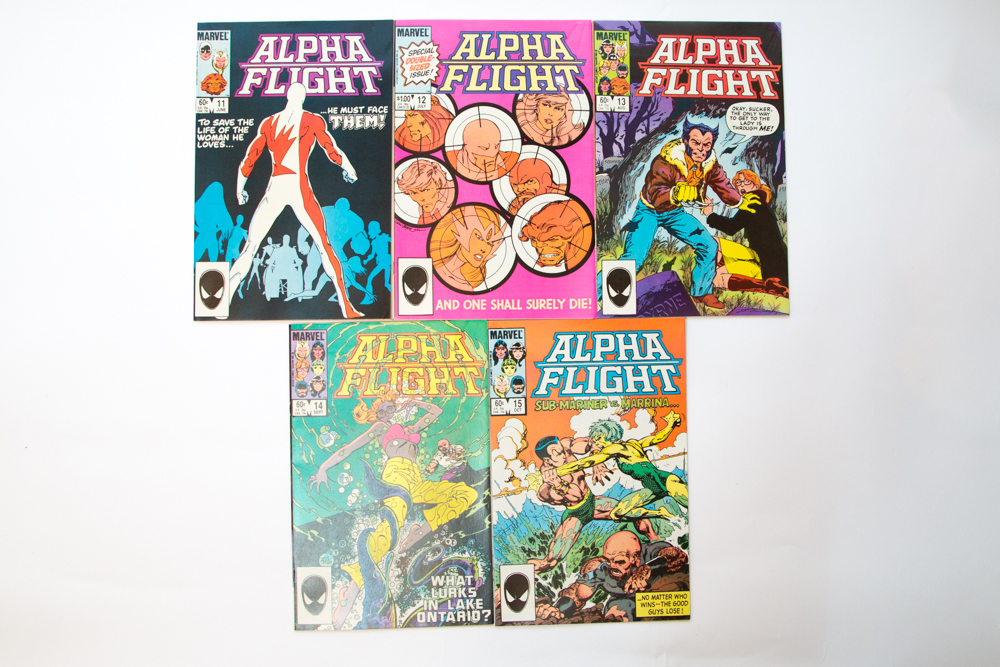 Marvel Alpha Flight Volume 1 Issues 1-25