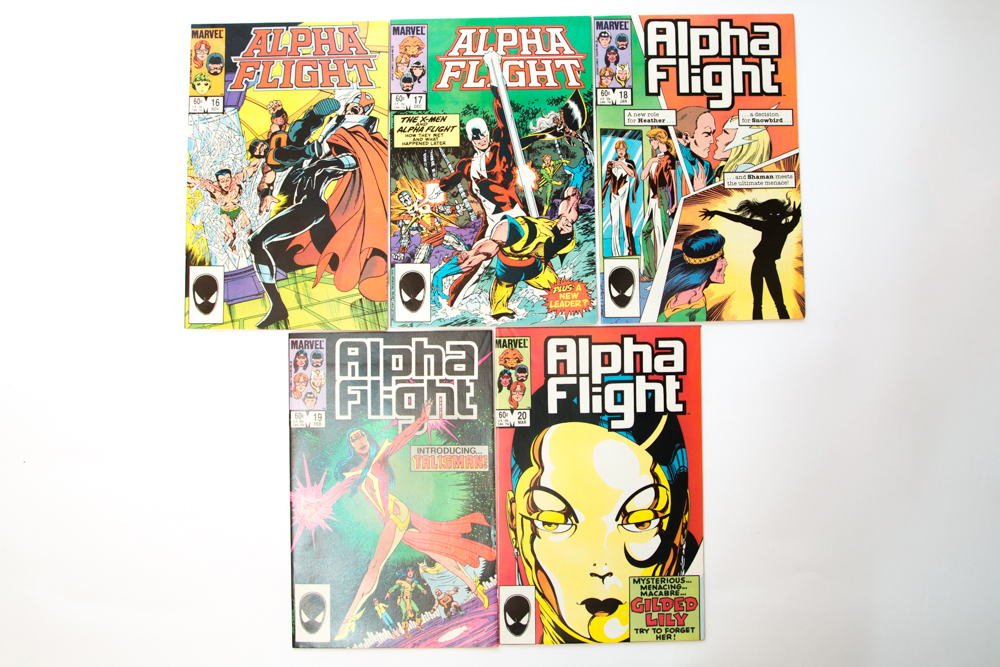 Marvel Alpha Flight Volume 1 Issues 1-25