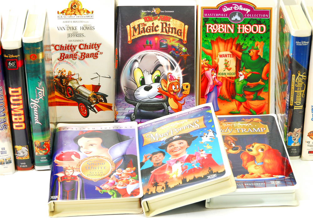 Assorted Disney VHS'S