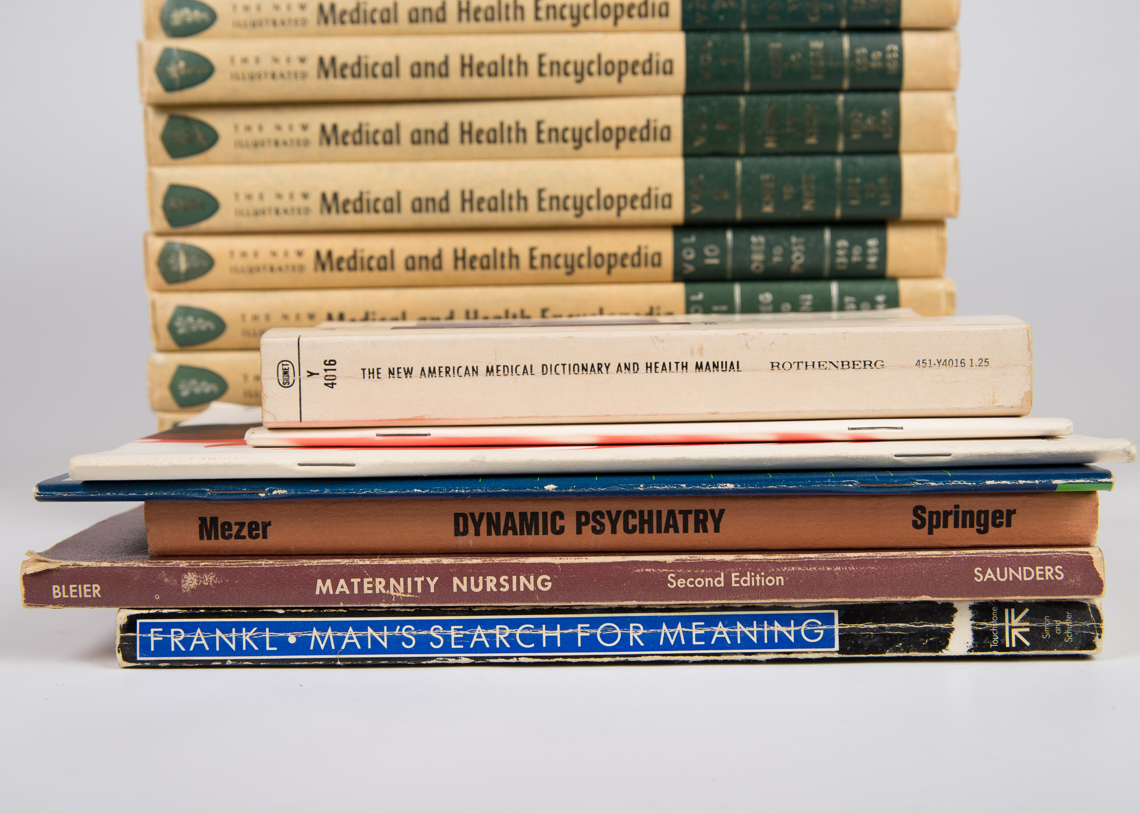 Collection of Vintage Medical Books