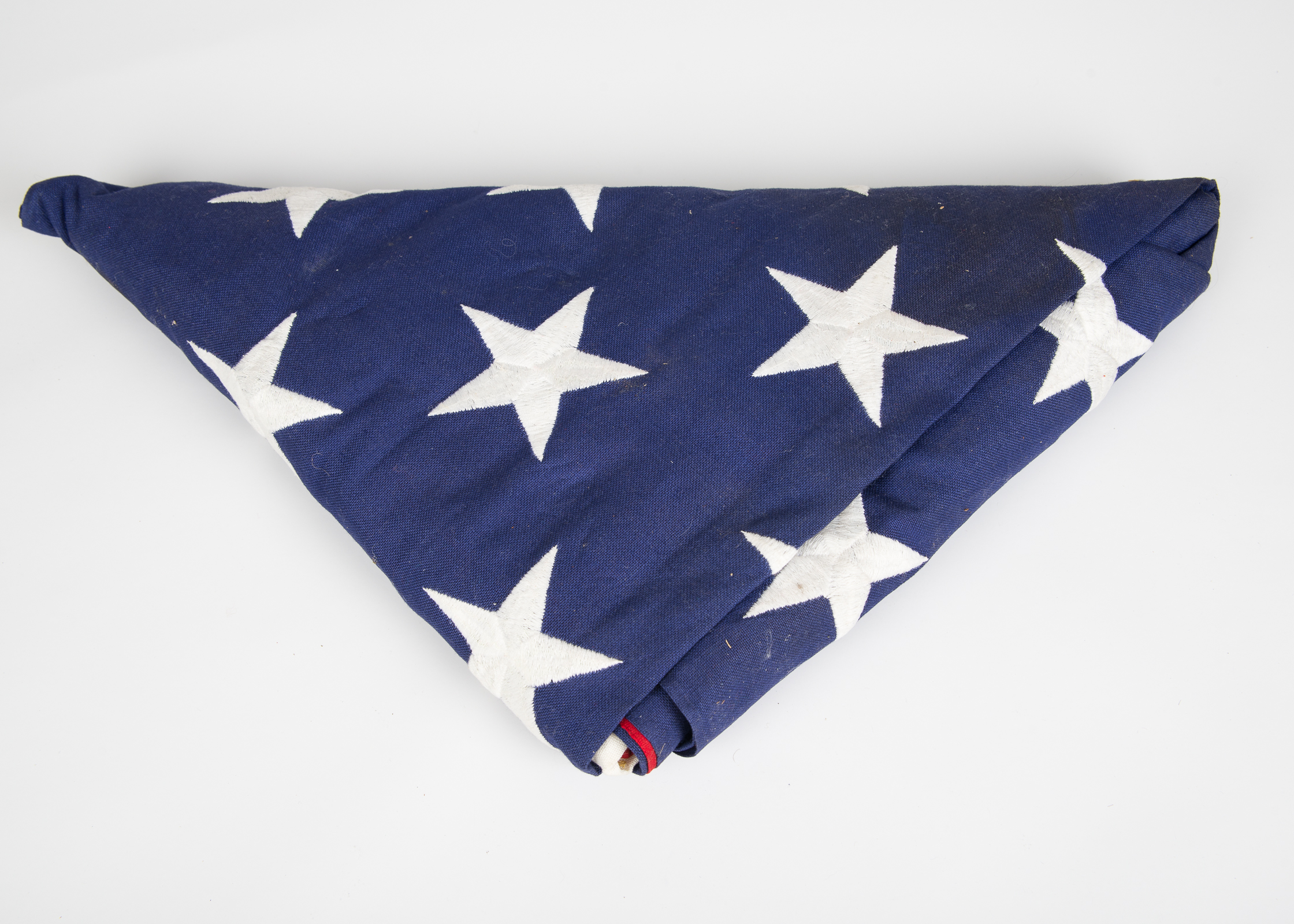 Folded American Military Service Flag
