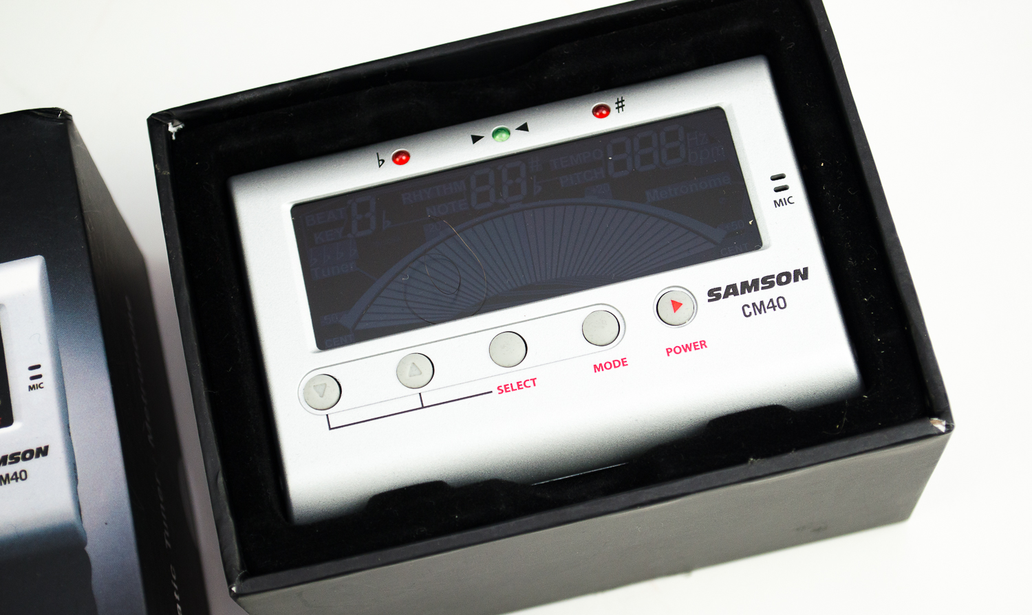 Vintage Peavey Amplifier and Samson Tuner