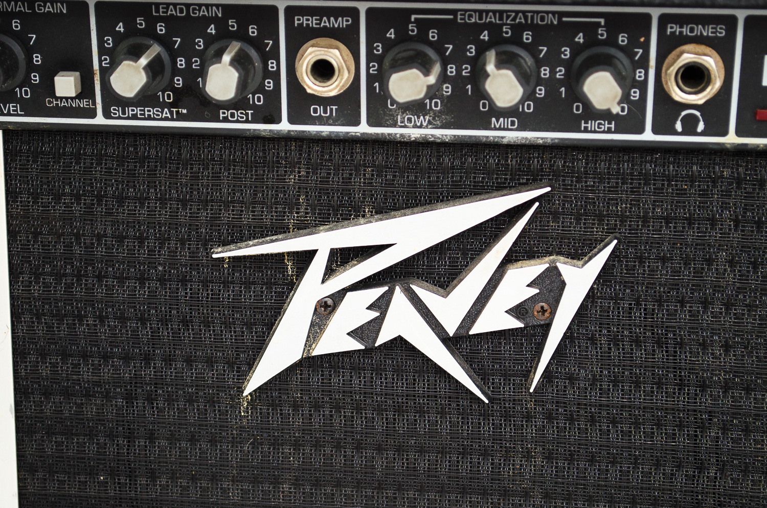 Vintage Peavey Amplifier and Samson Tuner