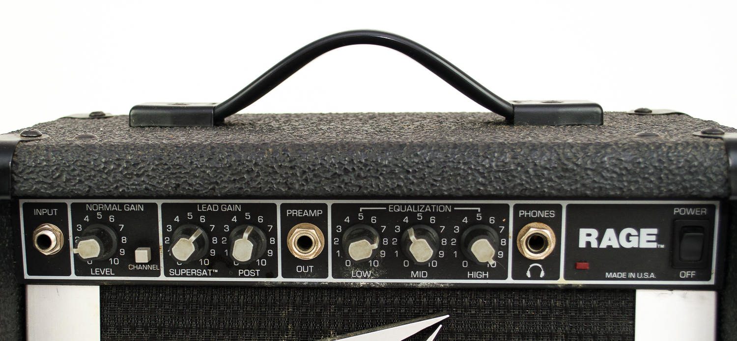 Vintage Peavey Amplifier and Samson Tuner