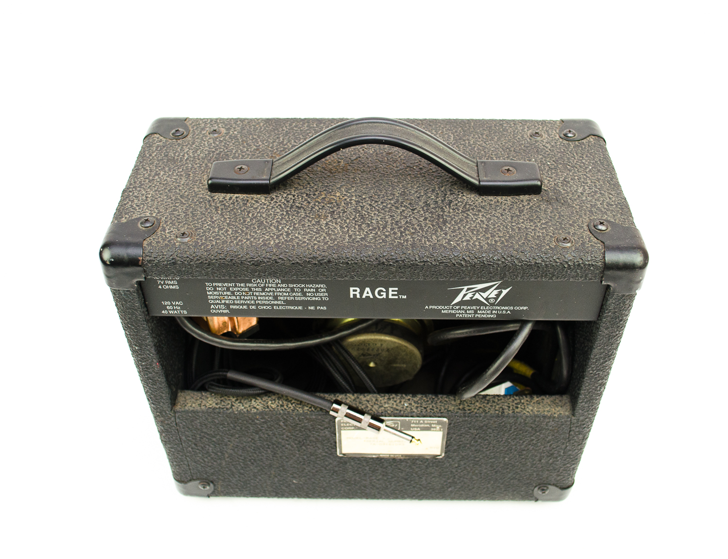 Vintage Peavey Amplifier and Samson Tuner