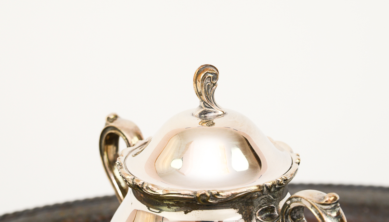 Vintage Leonard Silver Plate Coffee Service Set