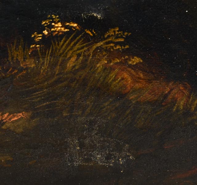 Original William Malbon Oil on Canvas Painting Circa 1850