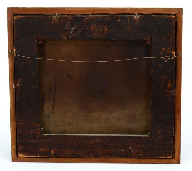 Original William Malbon Oil on Canvas Painting Circa 1850