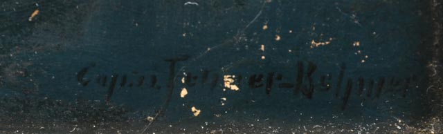 Early 20th Century Oil Painting of Odalisque