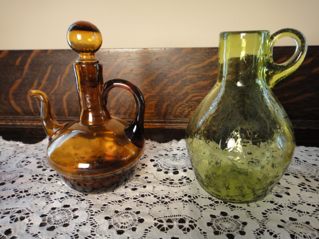 Vintage Cruets and Pitchers