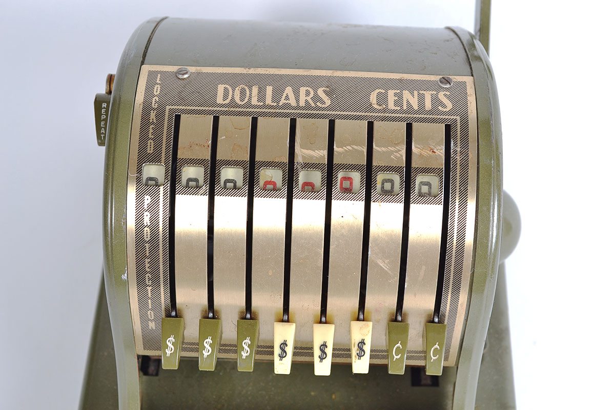 Vintage Paymaster Check Writer