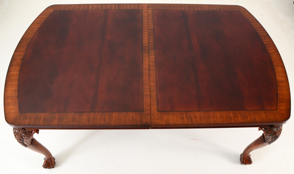 Chippendale Style Dining Table and Bombay Chairs