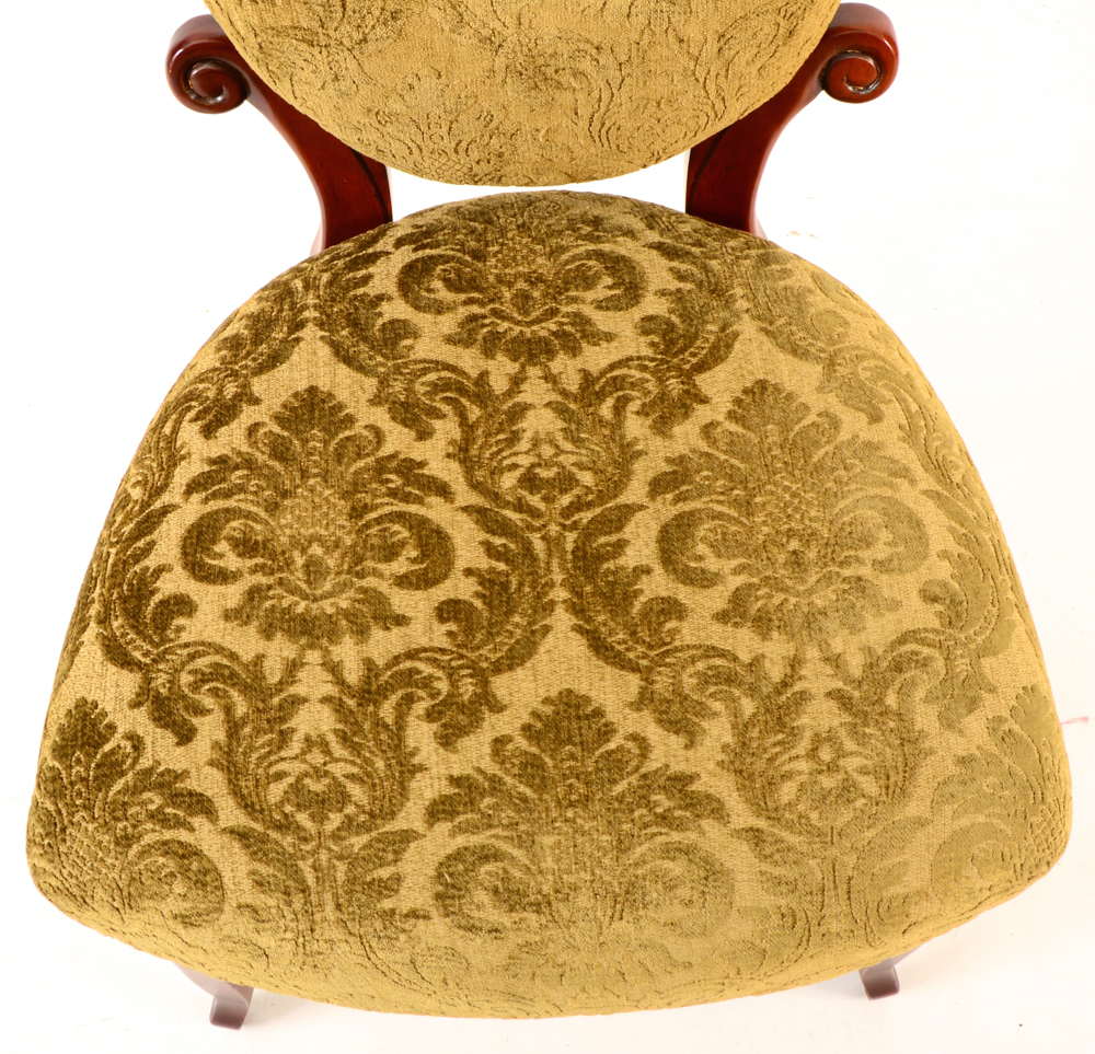 Chippendale Style Dining Table and Bombay Chairs