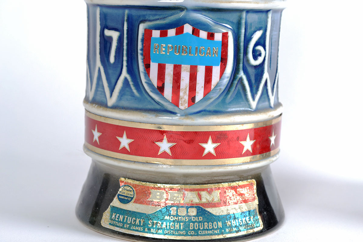 Vintage Jim Beam Liquor Bottles