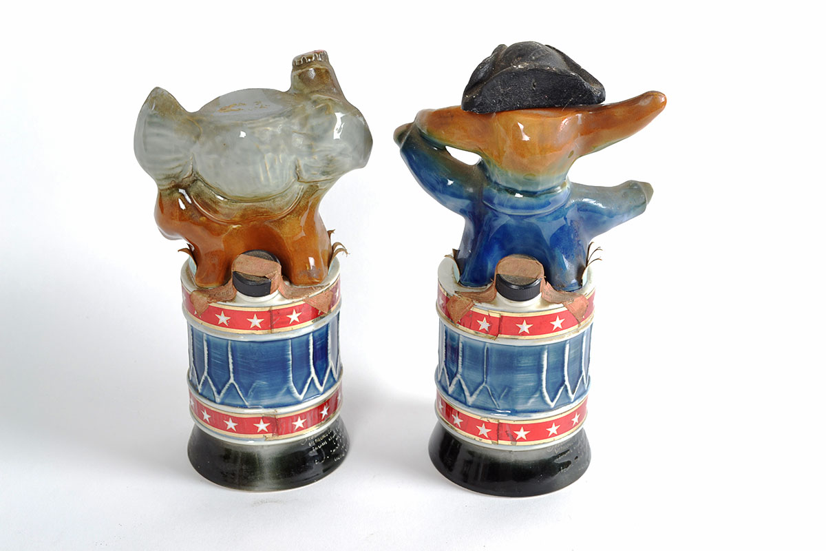 Vintage Jim Beam Liquor Bottles