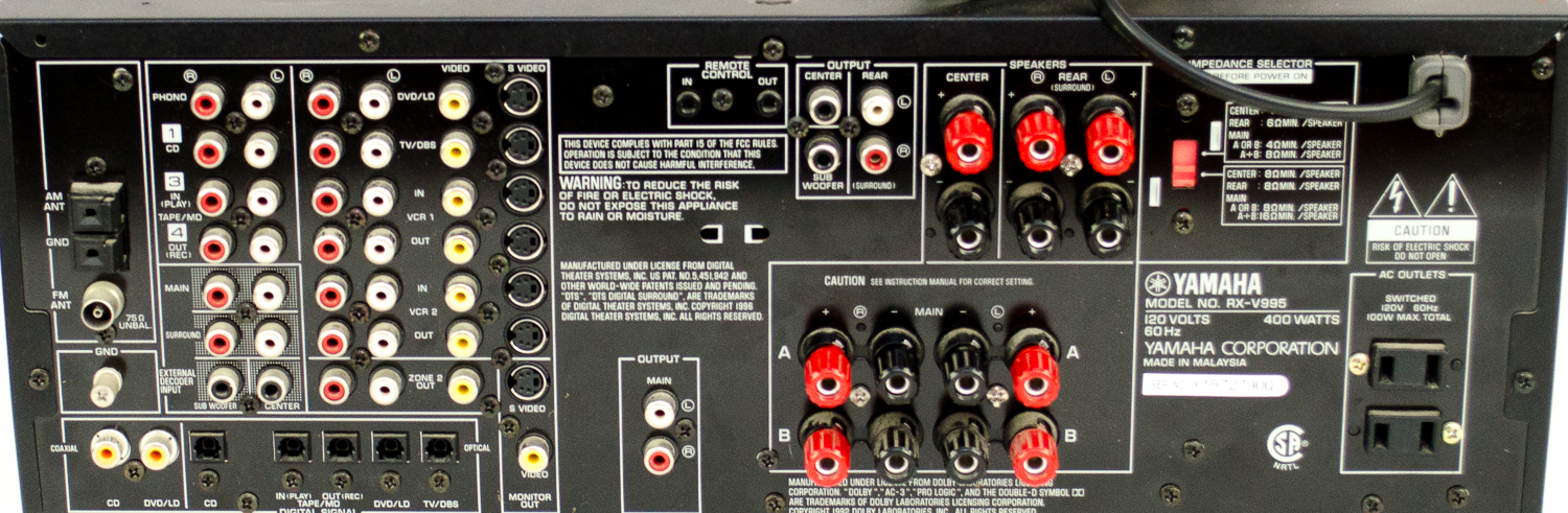 Vintage Yamaha AV Receiver RX-V995