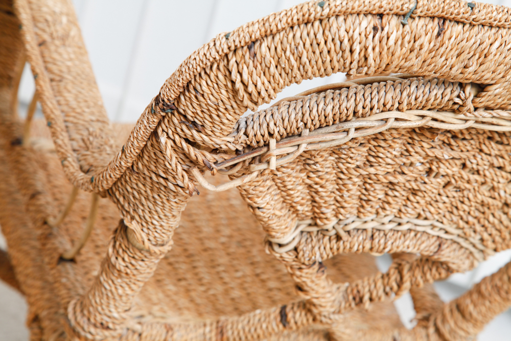 Antique Wicker Childs Rocking Chair