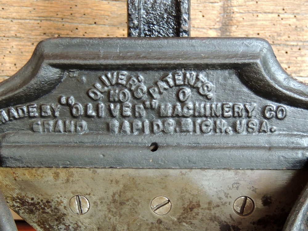 Antique Oliver Cast Iron Miter Saw