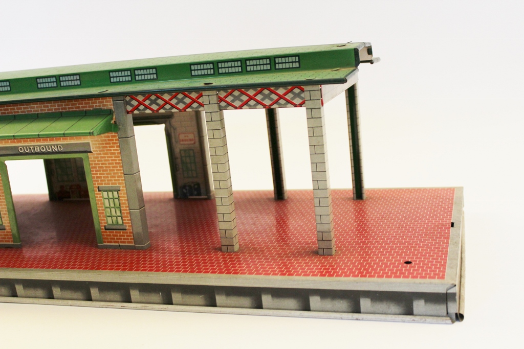 Marx Post War Tin Lithograph Freight Terminal