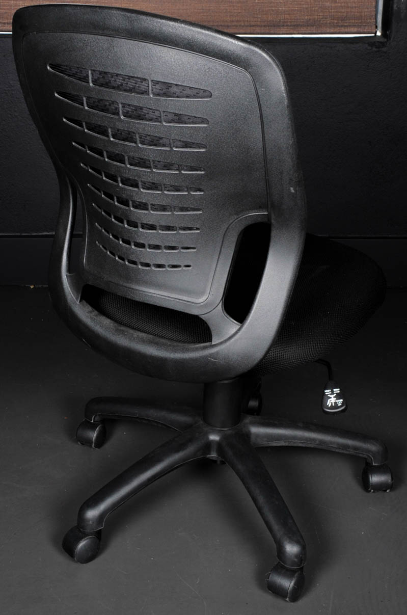 Black Rolling Office Chair