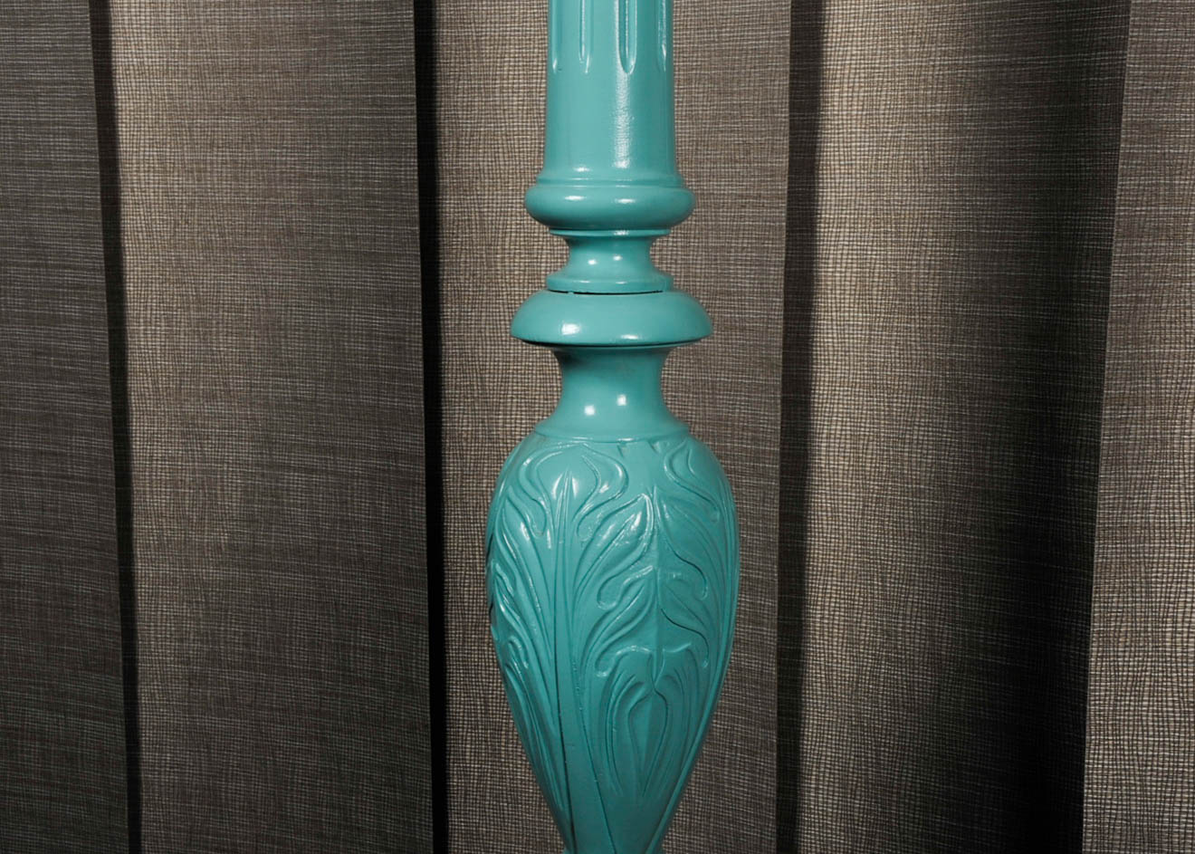 Teal Floor Lamp