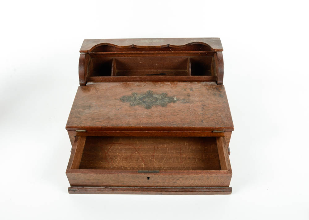 Vintage Wooden Storage Box