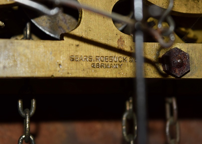 Rare Made in Germany for Sears "Bear" Cuckoo-Quail Clock