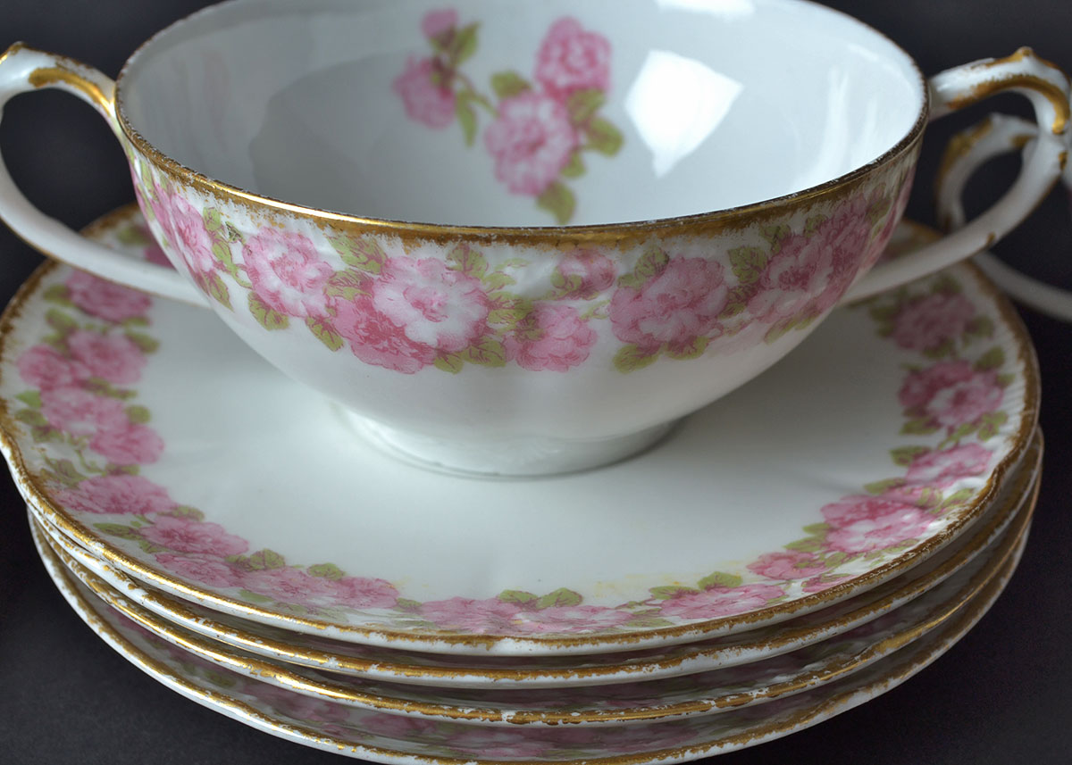 A Collection of Mixed Haviland Limoges China