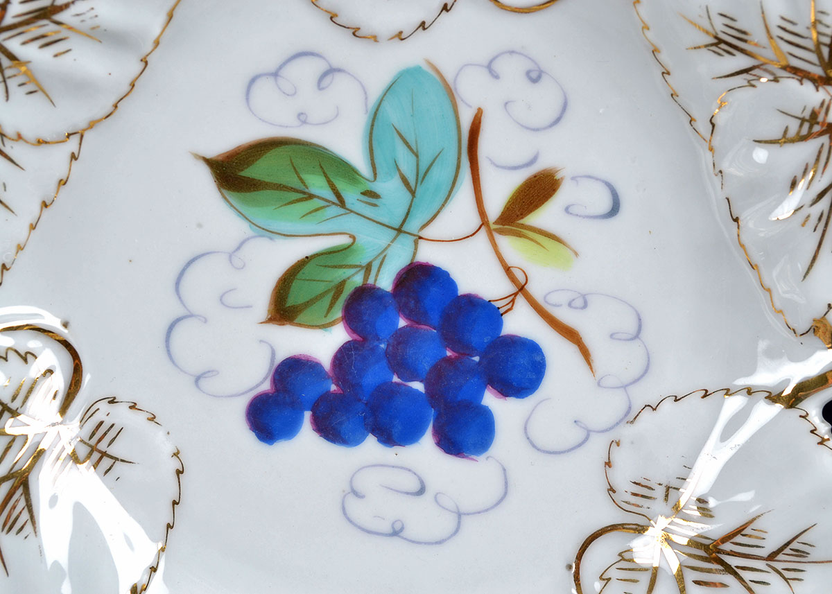 Collection of Lace Edged Plates