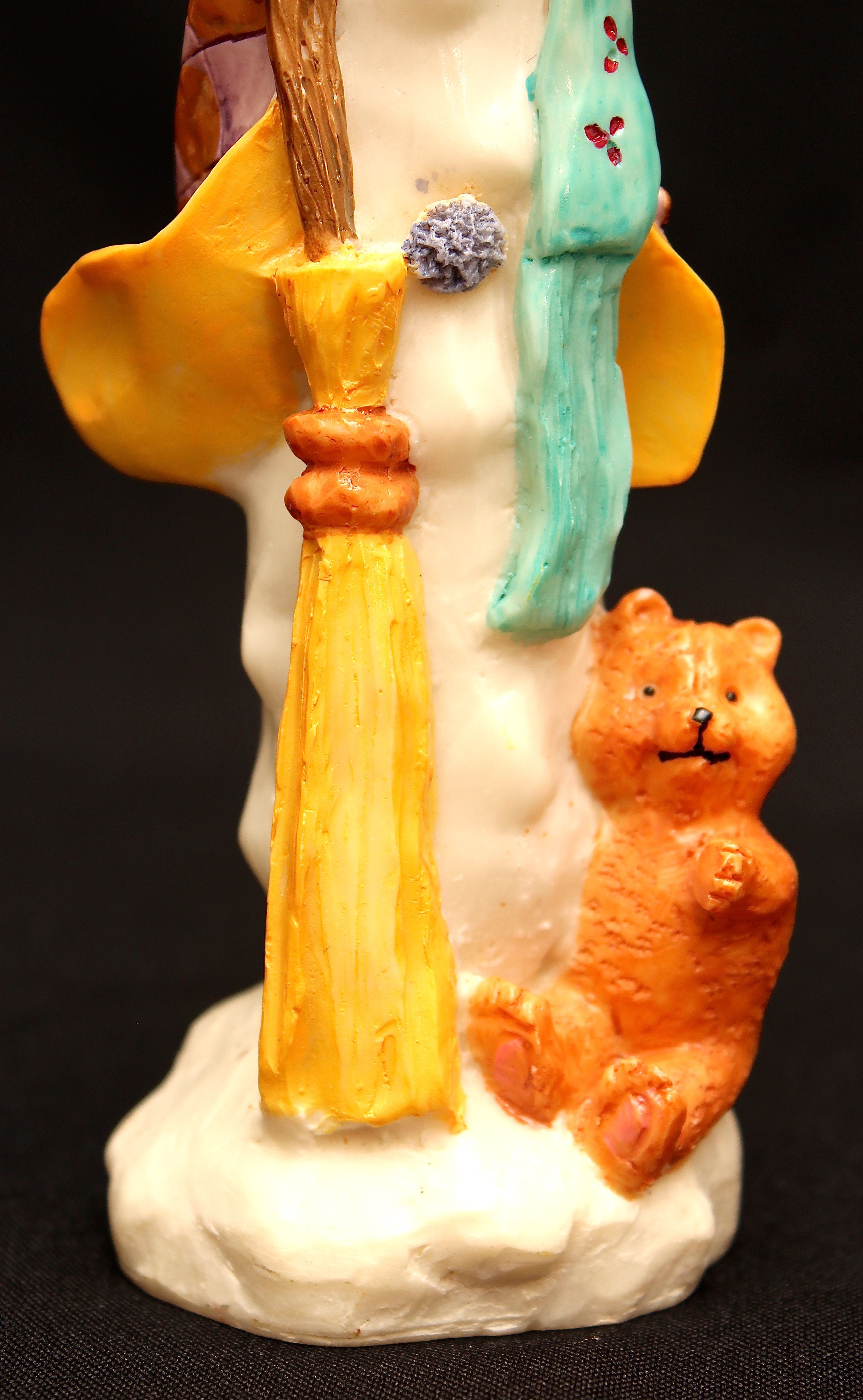 Four Snowman Figurines