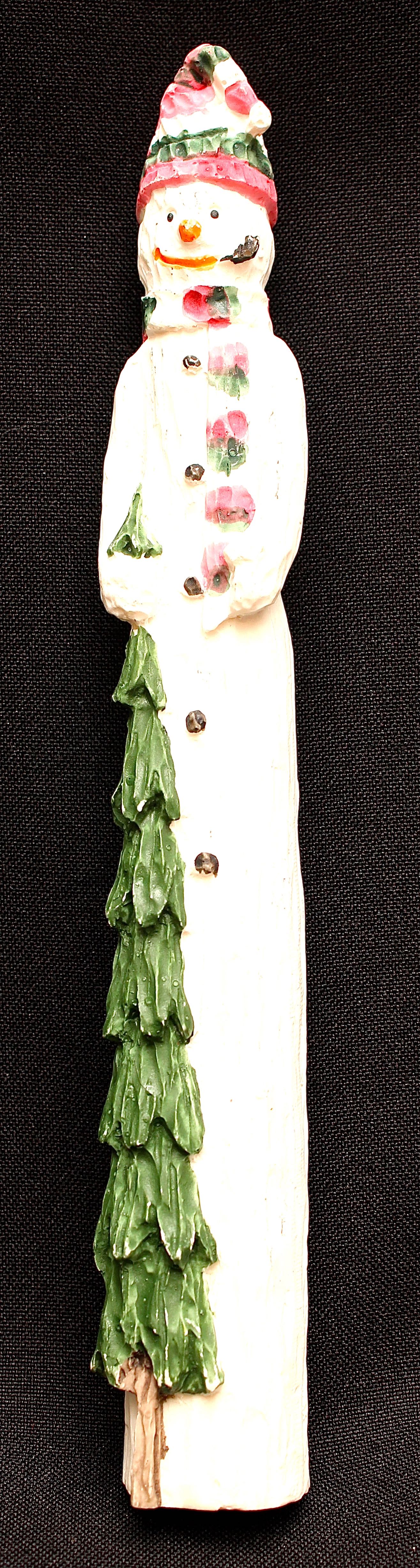 Four Snowman Figurines