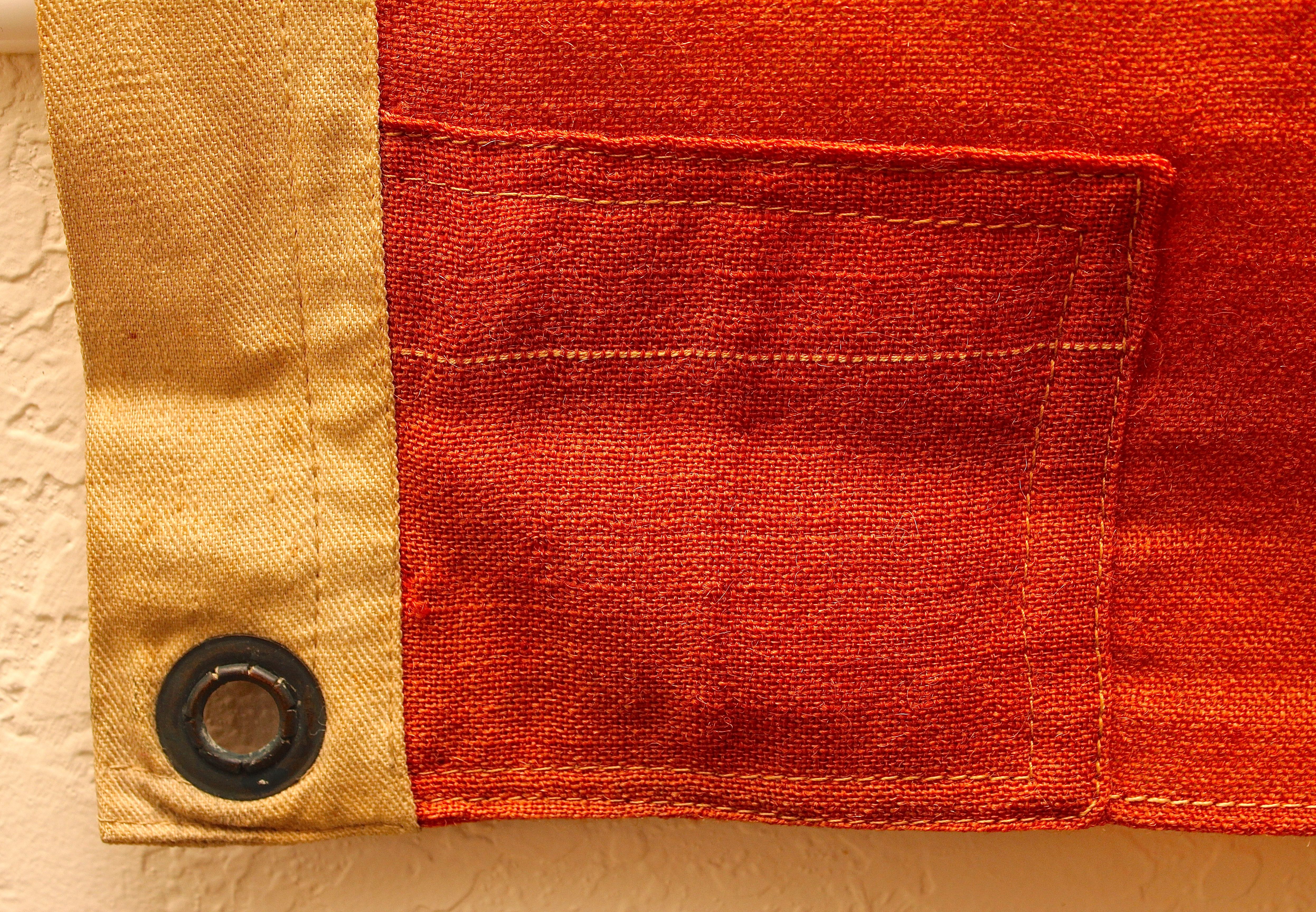 Blue Star Service Flag and Two American Flags