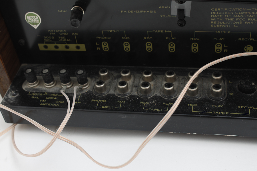 Vintage Pioneer Stereo Receiver