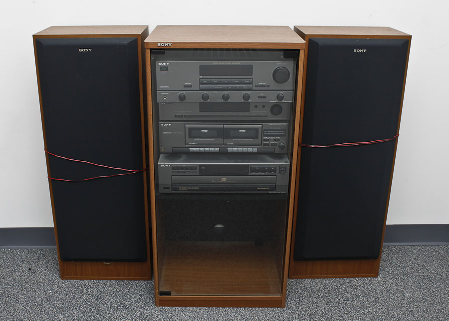 Sony Home Stereo System and Speakers