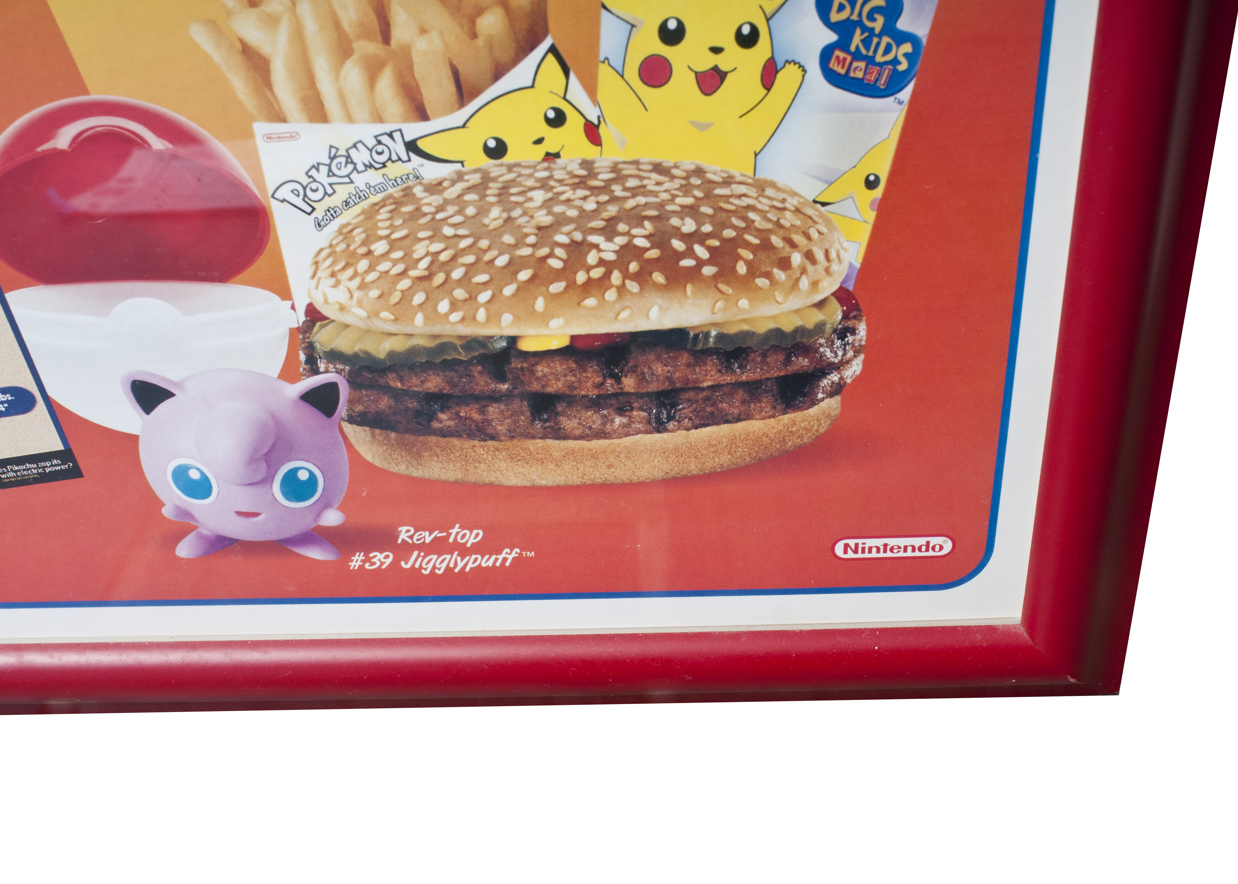 Burger King Pokémon Poster