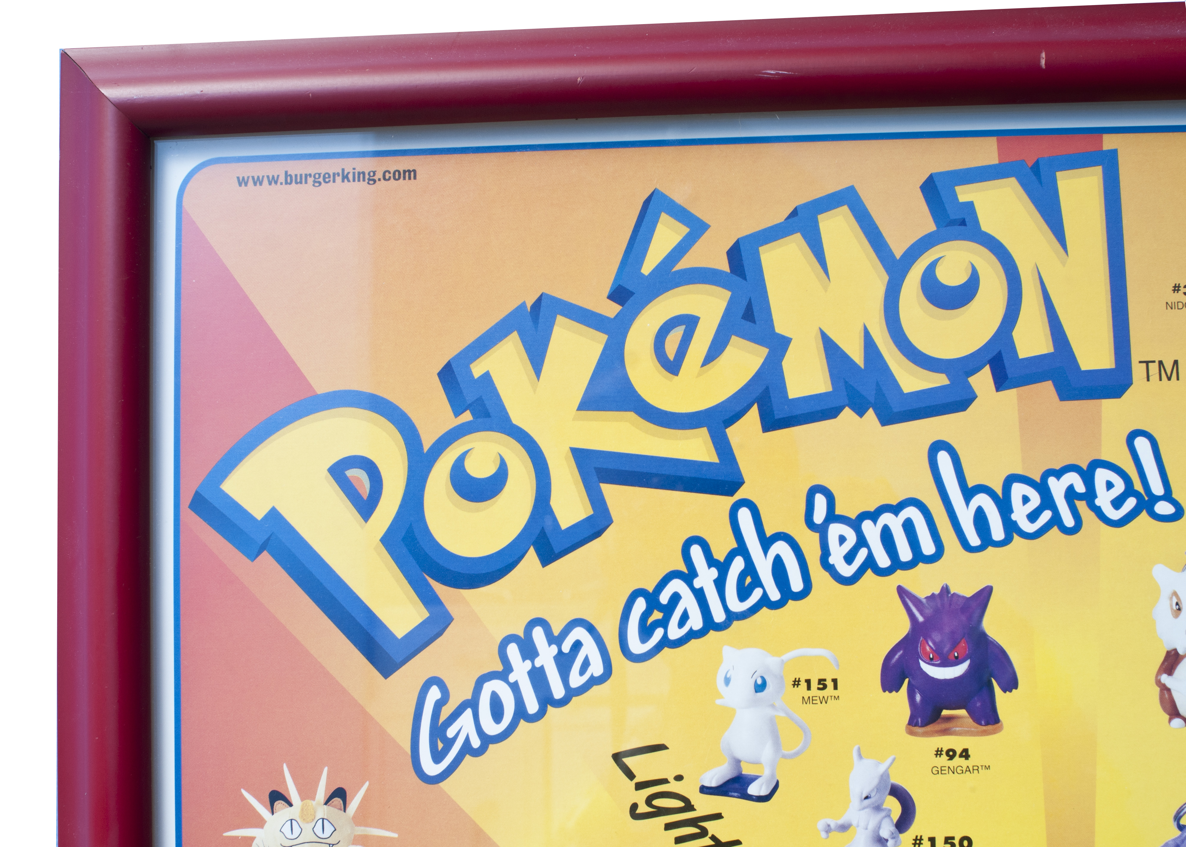 Burger King Pokémon Poster
