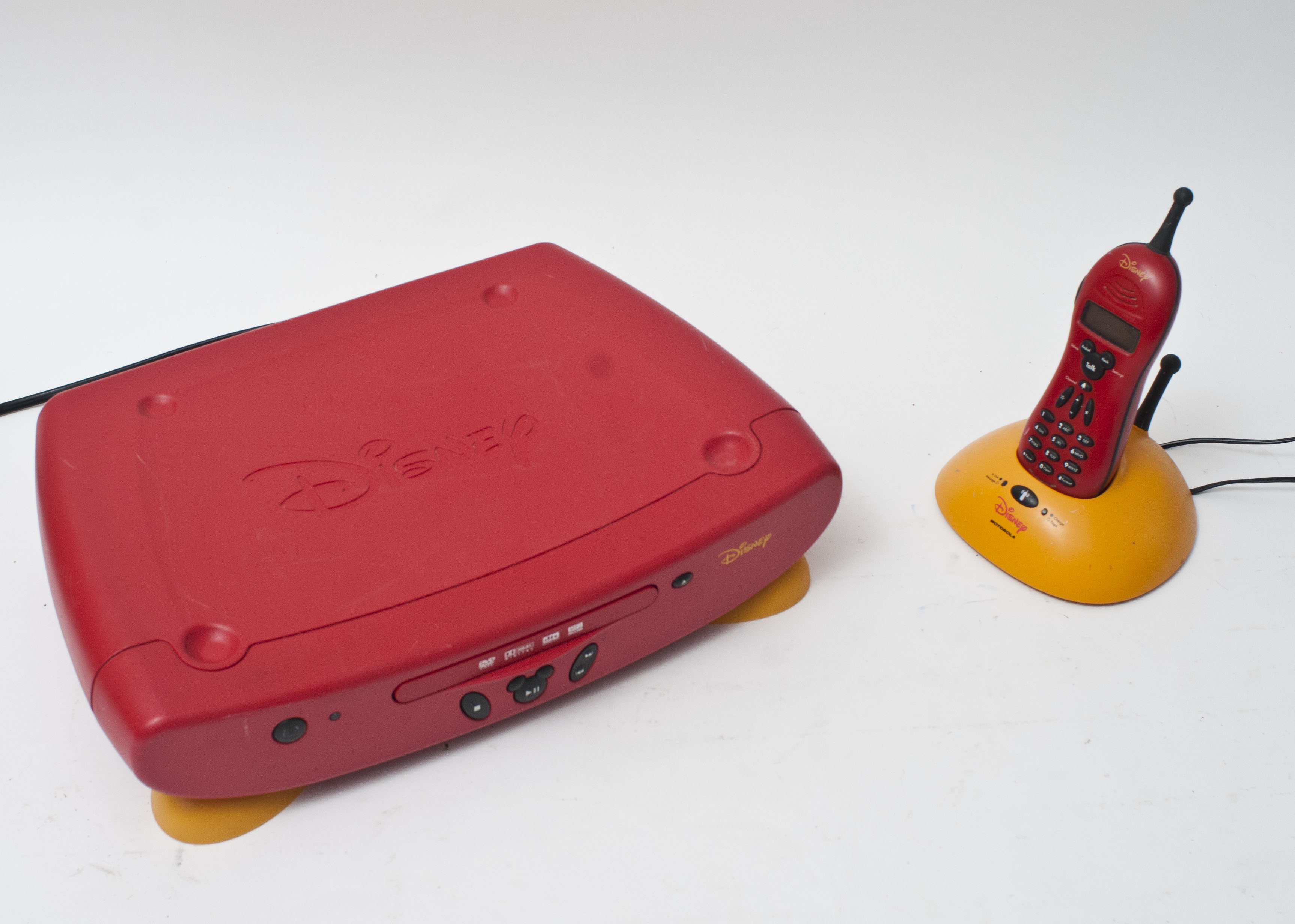 Disney DVD Player and Phone