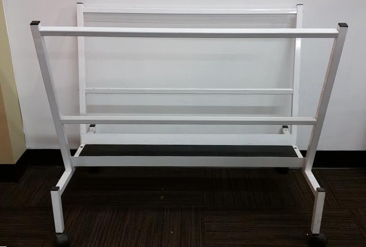 One Large Art Display Rack/Rolling Bin
