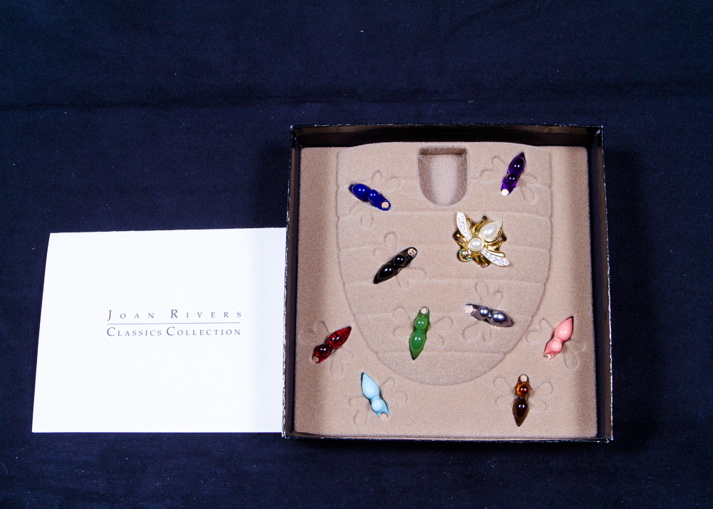 Joan Rivers Classic Collection Interchangeable Bee Pin