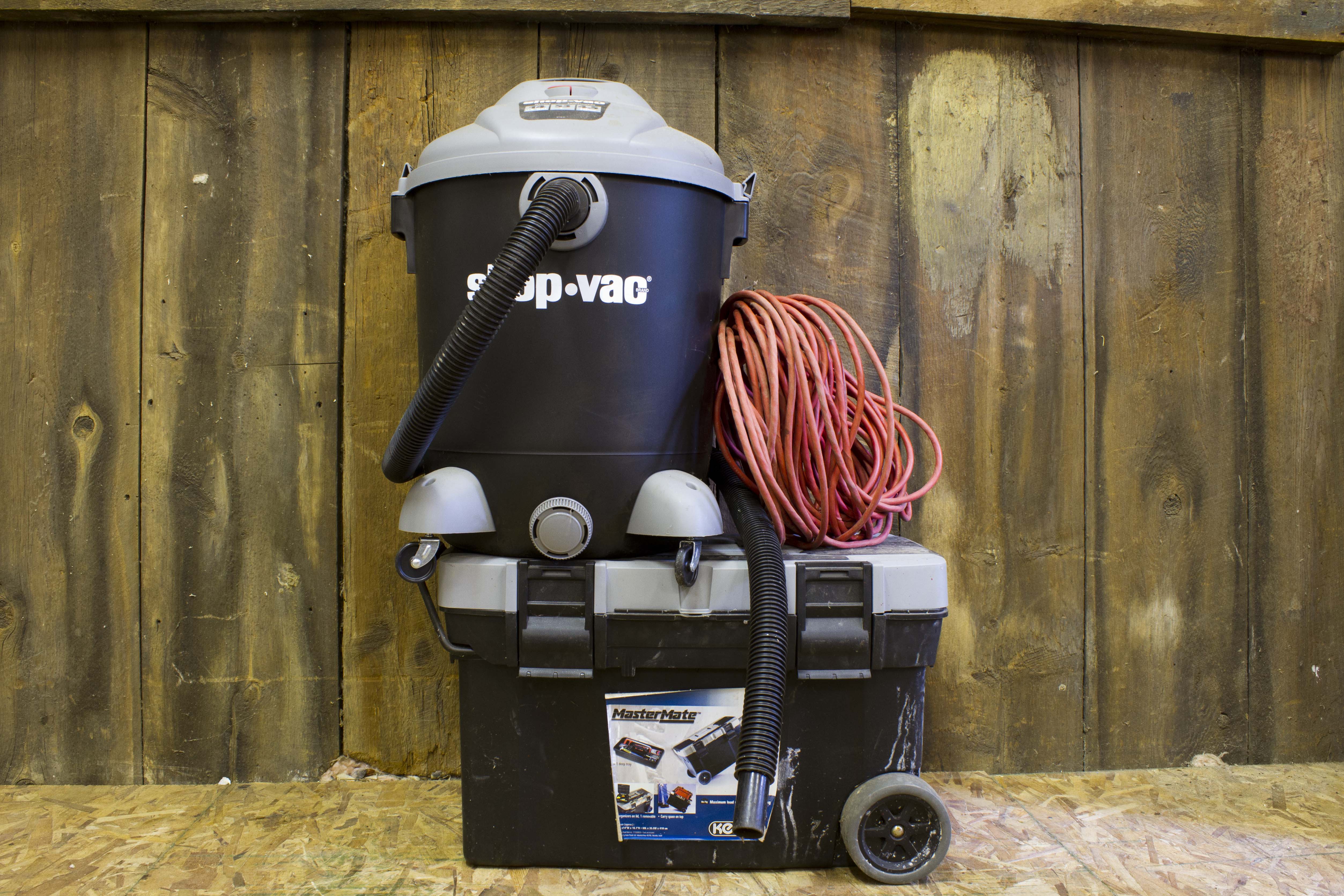 Keter Mastermate Toolbox & ShopvVac