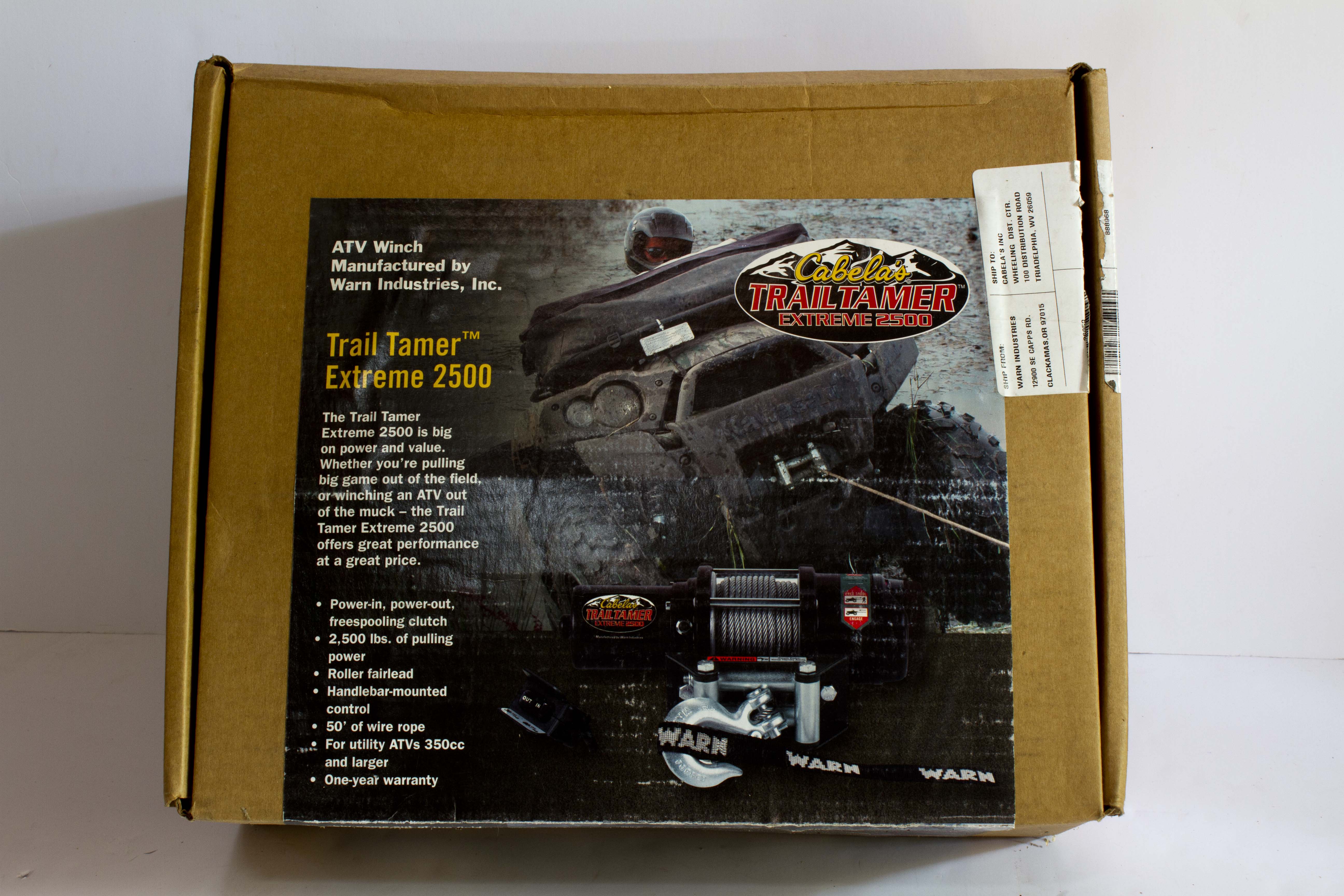 Cabela's Trail Tamer 2500 ATV Winch