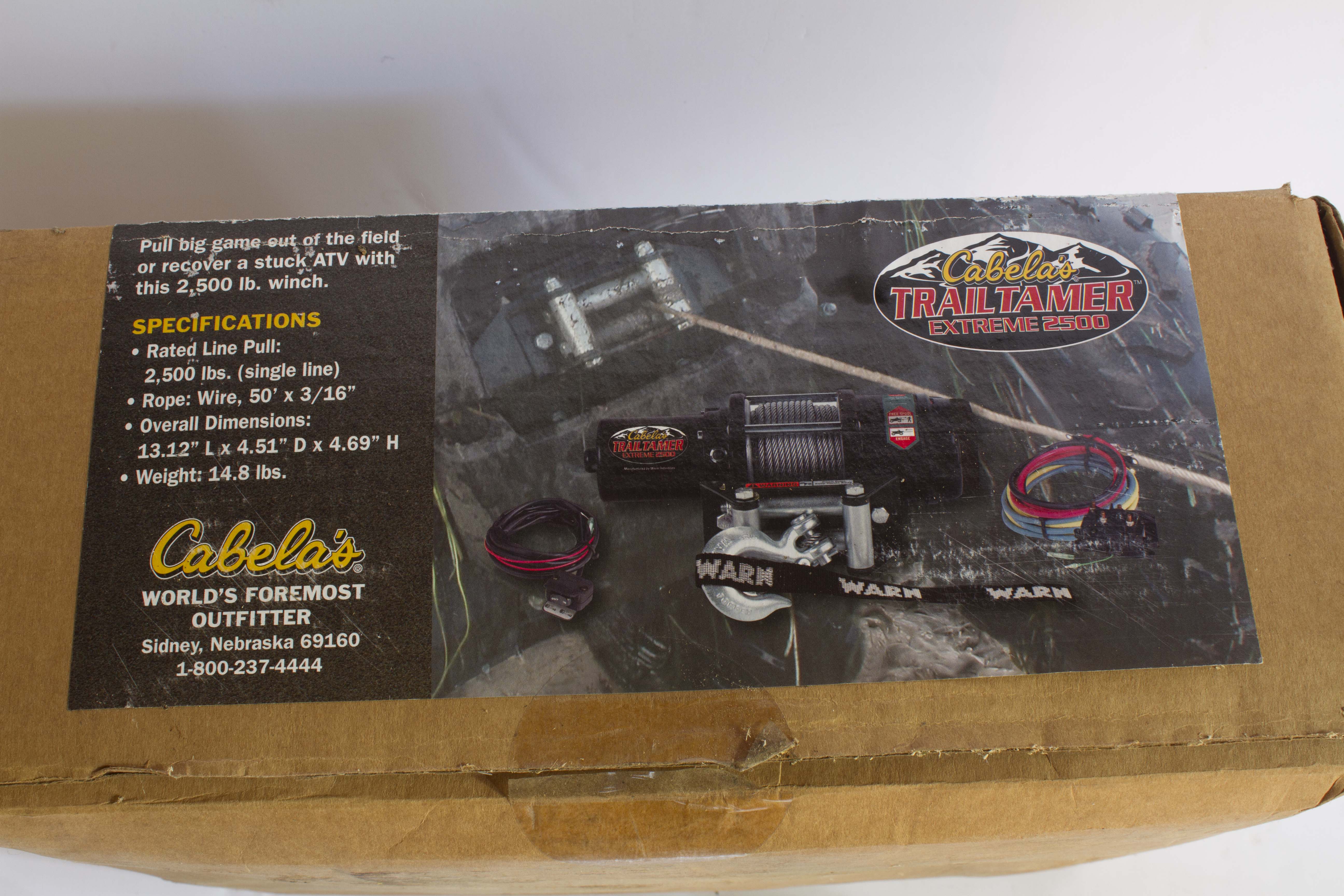 Cabela's Trail Tamer 2500 ATV Winch